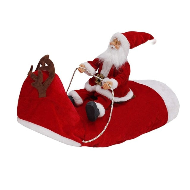 Royal Wise Running Santa Christmas Pet Costumes
